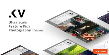Kreativa | Photography Theme for WordPress 7.4 GPL Theme