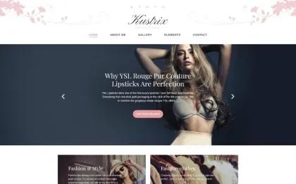 Kustrix Fashion Blog Magazine WordPress Theme 1.0.0 GPL Theme
