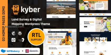 Kyber Surveyor WordPress Theme 1.0.0 GPL Theme