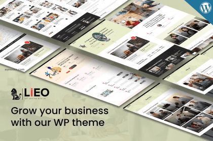 LIEO Business Consulting WordPress Theme 1.0.3 GPL Theme