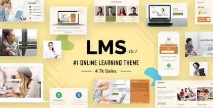 LMS WordPress Theme 8.2 GPL Theme