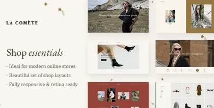 La Comète Fashion and Clothing Store Theme 1.3 GPL Theme