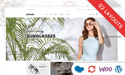 LaFash Multipurpose Store WooCommerce Responsive Theme 1.0 GPL Theme