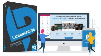 LandingPress WordPress Theme 3.4.0 GPL Theme