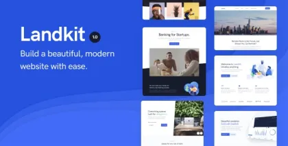 Landkit Multipurpose Business WordPress Theme 1.0.13 GPL Theme