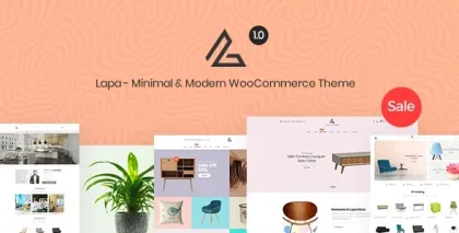Lapa Minimal Modern WooCommerce Theme 1.2.2 GPL Theme
