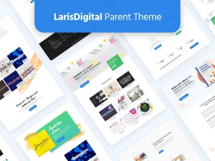 LarisDigital WordPress Theme 1.8.0 GPL Theme