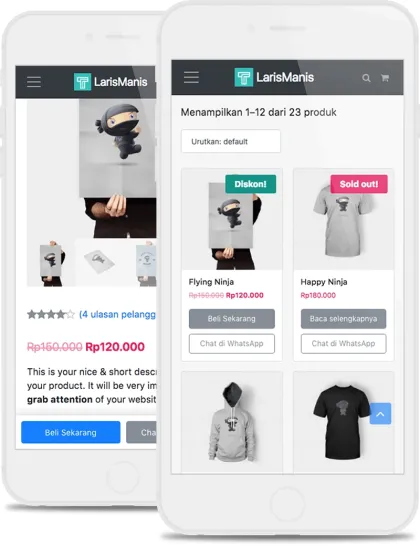 LarisManis WooCommerce WordPress Theme 2.2.3.1 GPL Theme