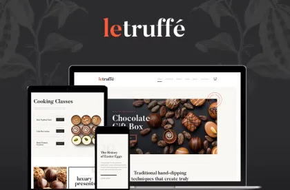 Le Truffe 1.1.2 GPL Theme