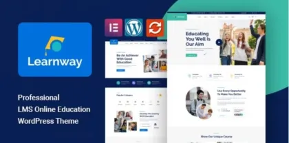 Learnway Professional LMS Online Education Course WordPress Theme 1.0.0 GPL Theme