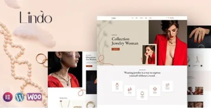 Lindo Jewelry Store WooCommerce Theme 1.0.2 GPL Theme