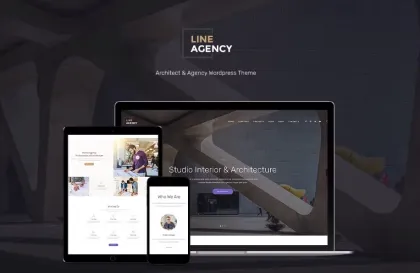 Line Agency 1.2.2 GPL Theme