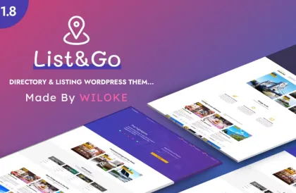 ListGo Directory WordPress Theme 1.9.2 GPL Theme