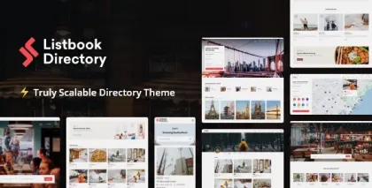 Listbook WordPress Directory Listing Theme 1.0.13 GPL Theme