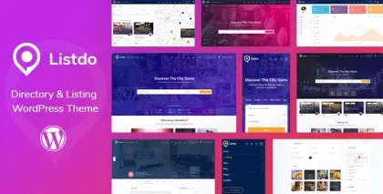Listdo Directory Listing WordPress Theme 1.0.22 GPL Theme