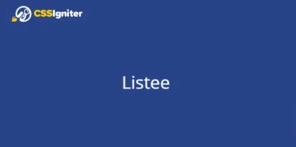 Listee 1.1.0 GPL Theme