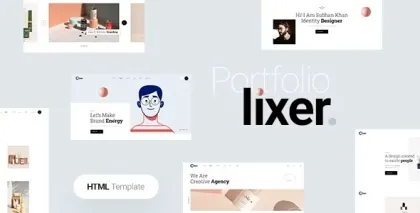 Lixer – Creative Portfolio WordPress Theme 1.1.0 GPL Theme