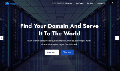 Locker Responsive Web Hosting WordPress Themes 1.0.0 GPL Theme
