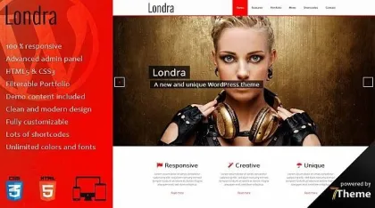 Londra – Multipurpose Business WordPress Theme 1.14 GPL Theme
