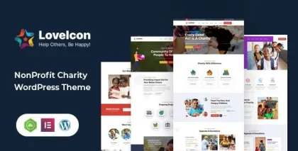 LoveIcon – Nonprofit Charity Theme 1.9 GPL Theme