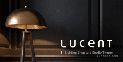 Lucent Lighting Shop Theme 1.0.1 GPL Theme