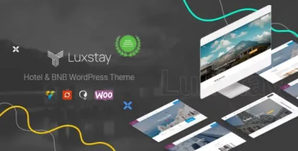 LuxStay | Hotel BnB WordPress Theme 2.1.1 GPL Theme