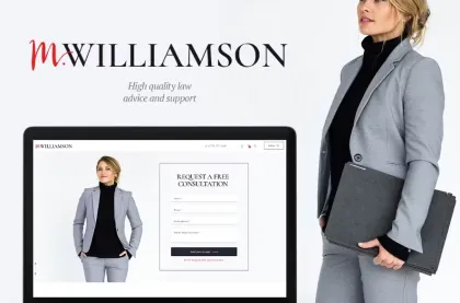 M.Williamson 1.2.2 GPL Theme