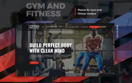 Maco | Gym and Fitness WordPress Theme 1.7 GPL Theme