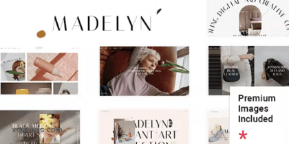 Madelyn Elegant Creative Theme 1.0.1 GPL Theme