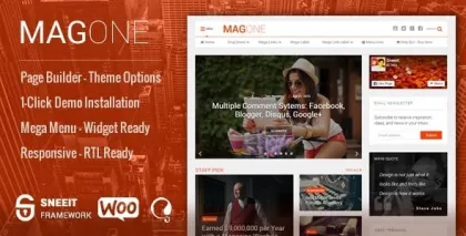 MagOne 7 GPL Theme