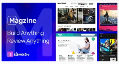 Magzine Elementor Review and Magazine Theme 2.1 GPL Theme