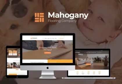 Mahogany Flooring Store WordPress Theme 1.1.2 GPL Theme