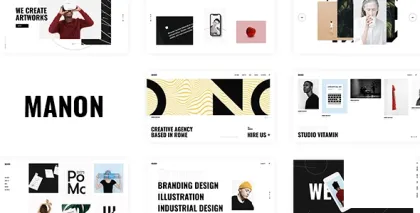 Manon Portfolio Agency Theme 2.7 GPL Theme