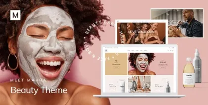 Marra Beauty WordPress Theme 1.1 GPL Theme