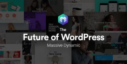 Massive Dynamic WordPress Website Builder 8.2 GPL Theme