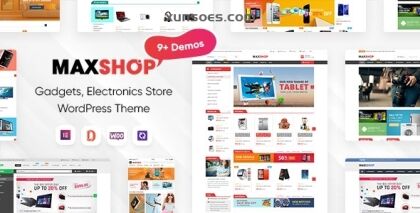 MaxShop Electronics Store Elementor WooCommerce WordPress Theme (9+ Homepages, 2+ Mobile Layouts) 3.6.17 GPL Theme