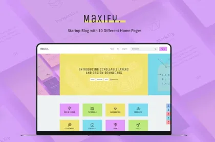 Maxify 1.0.7 GPL Theme