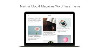 Maxima Minimal Blog Magazine WordPress Theme 1.2.4 GPL Theme