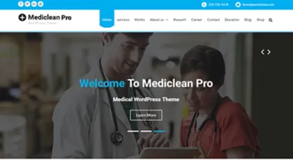 Mediclean Pro 2.7 GPL Theme