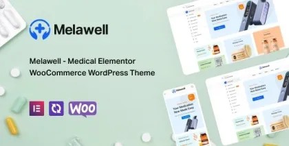 Melawell Medical WooCommerce Theme 1.0.1 GPL Theme