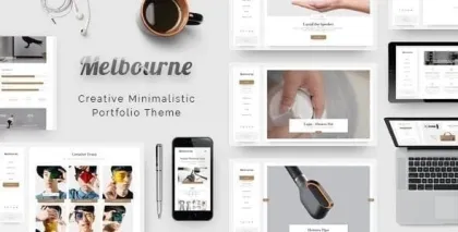 Melbourne | Portfolio WordPress Theme 1.4.2 GPL Theme
