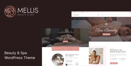 Mellis Beauty Spa WordPress Theme 1.0.7 GPL Theme