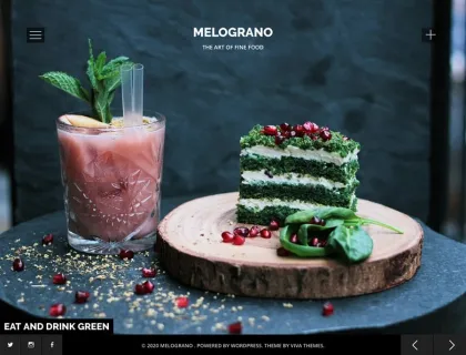 Melograno WordPress Theme 1.1 GPL Theme