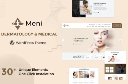 Meni Healthcare Medical Doctor Theme 2.2 GPL Theme