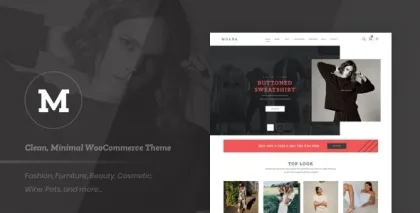 Mgana Clean, Minimal WooCommerce Theme 1.2.1 GPL Theme