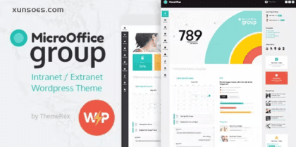 Micro Office | Extranet Intranet WordPress Theme 1.4.2 GPL Theme