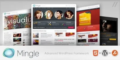 Mingle Multi-purpose WordPress Theme 1.8.6 GPL Theme