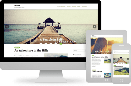 Mirror Theme 2.5.2 GPL Theme