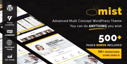 Mist Advanced Multi-Concept Theme 1.4.1 GPL Theme