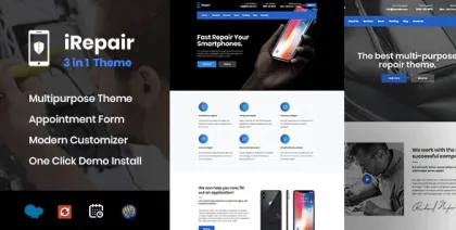 Mobile Electronic Repair 2.4.1 GPL Theme